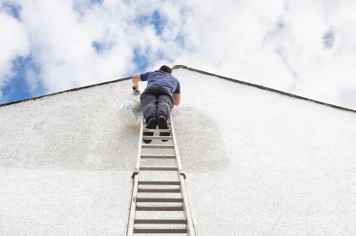 Peinture extérieure à Cahagnes — façades et ravalement